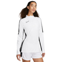 Felpa Dri-Fit Academy 23 Donna White-Black